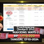 BUKTI JACKPOT SLOT MAHJONG WAYS 2 TERPERCAYA DI INDONESIA TGL 13-10-2024